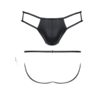 Jockstrap efecto wet look con efecto Big-Boss para un look potente – Desirelle - Imagen 4