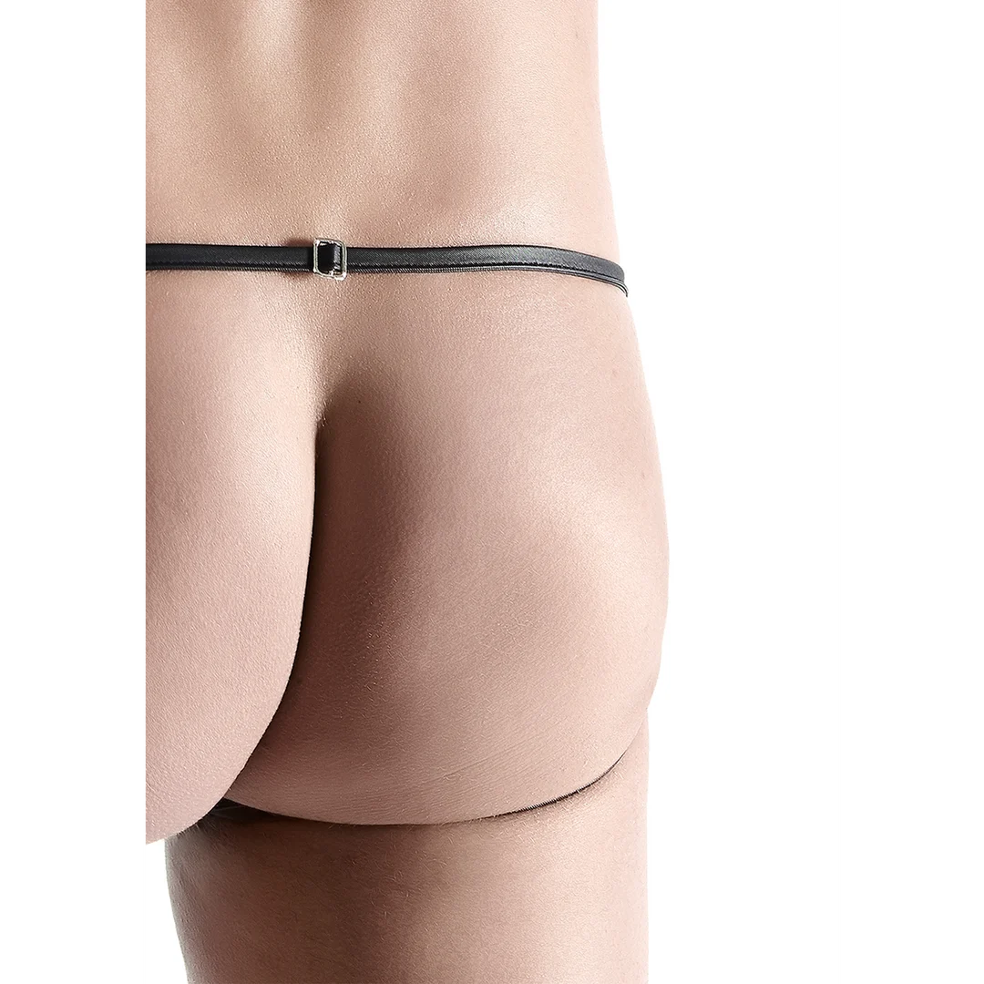 Jockstrap efecto wet look con efecto Big-Boss para un look potente – Desirelle - Imagen 3