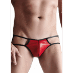 Jockstrap de hombre efecto wet look con efecto Big-Boss para realzar el perfil – LIN - Imagen 5
