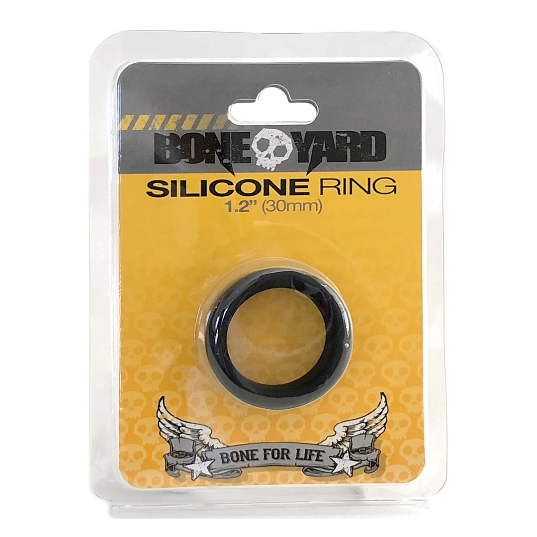 Anillo para el pene sin vibración, con elasticidad triple: 1,2 / 30 mm - Imagen 1