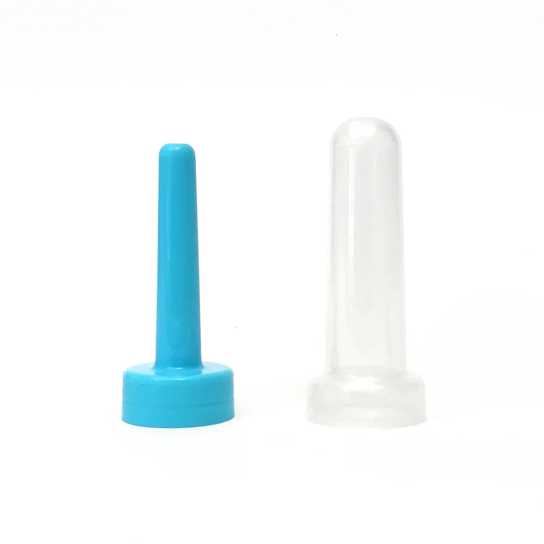 Ducha anal – Adaptador para enemas compatible con botellas de agua estándar, boquilla de 2,5 pulgadas – Masculino – Skwert - Imagen 4