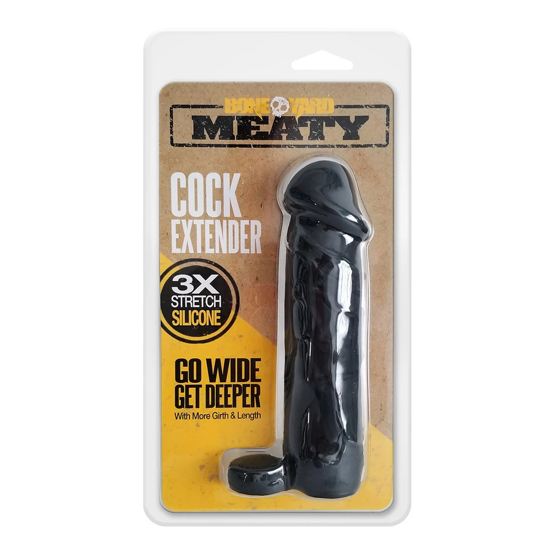 Funda para el pene de silicona suave – Cock Extender - Imagen 1