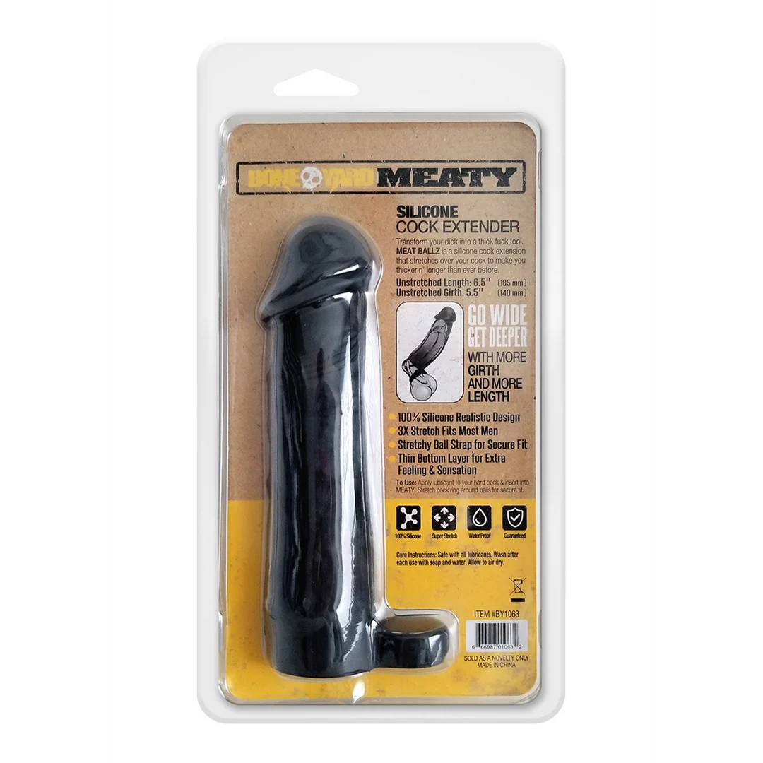 Funda para el pene de silicona suave – Cock Extender - Imagen 2