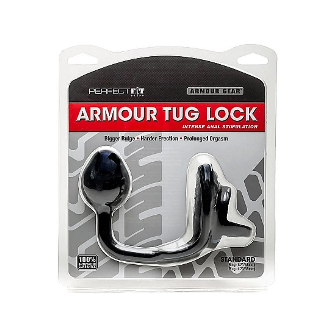 Armor Tug Lock con banda y plug anal - Imagen 1