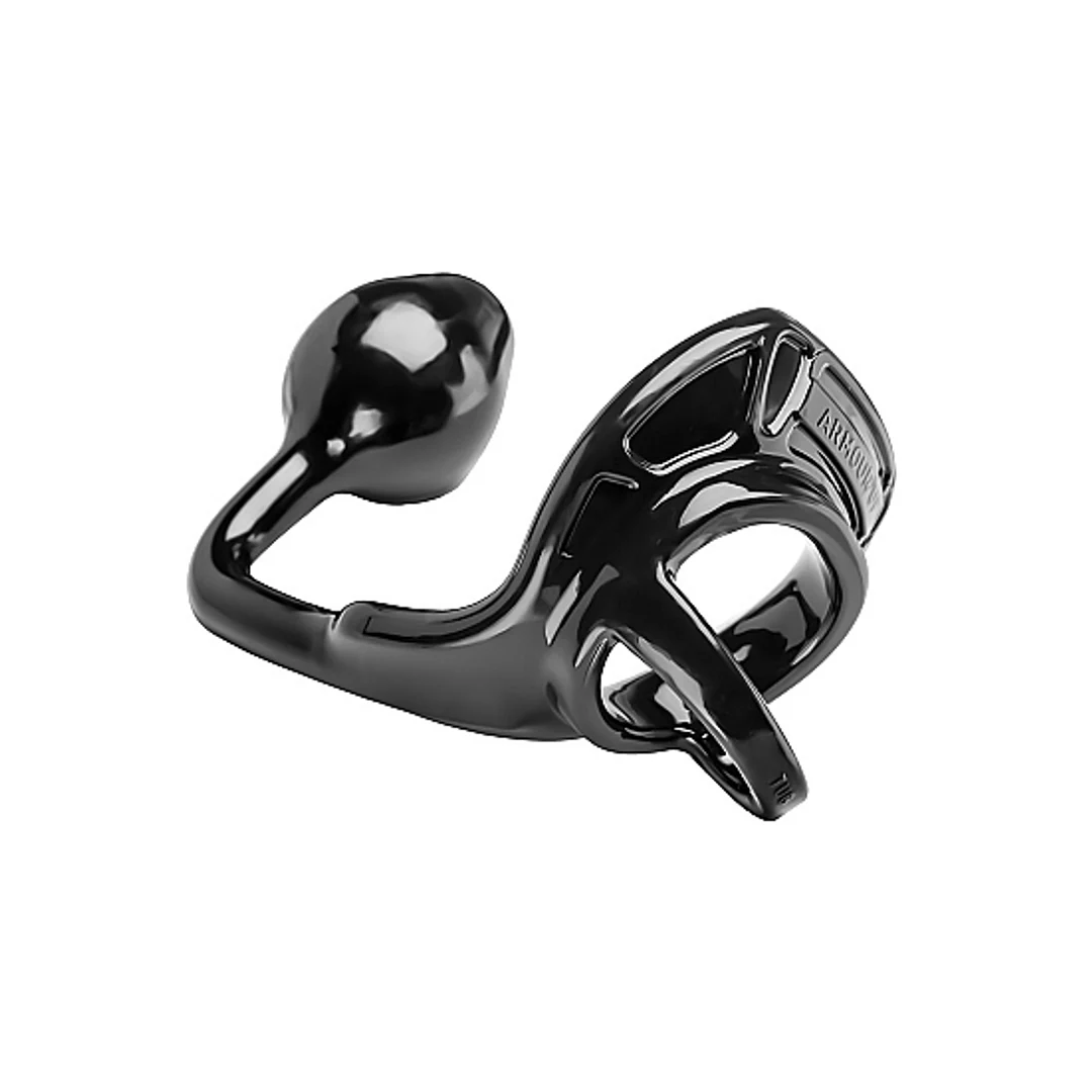 Armor Tug Lock con banda y plug anal - Imagen 5