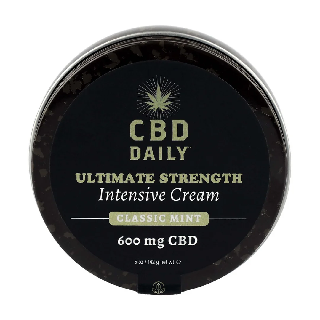 Crema de CBD para uso localizado – Ultimate Strength Classic Mint – CBD Daily - Imagen 1