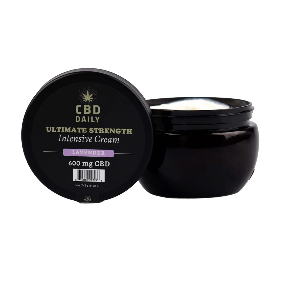 Crema Earthly body CBD Daily Ultimate Strength con lavanda - Imagen 2