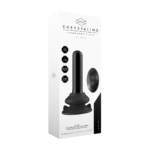 Vibrador de cristal Thumby con ventosa