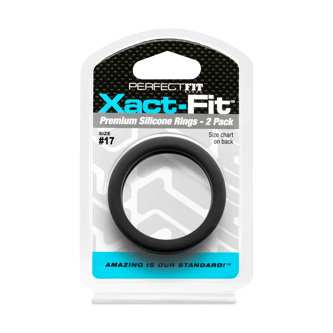 CR-80B-2 Anillos para el pene PerfectFit Xact Fit talla #17 - Imagen 1