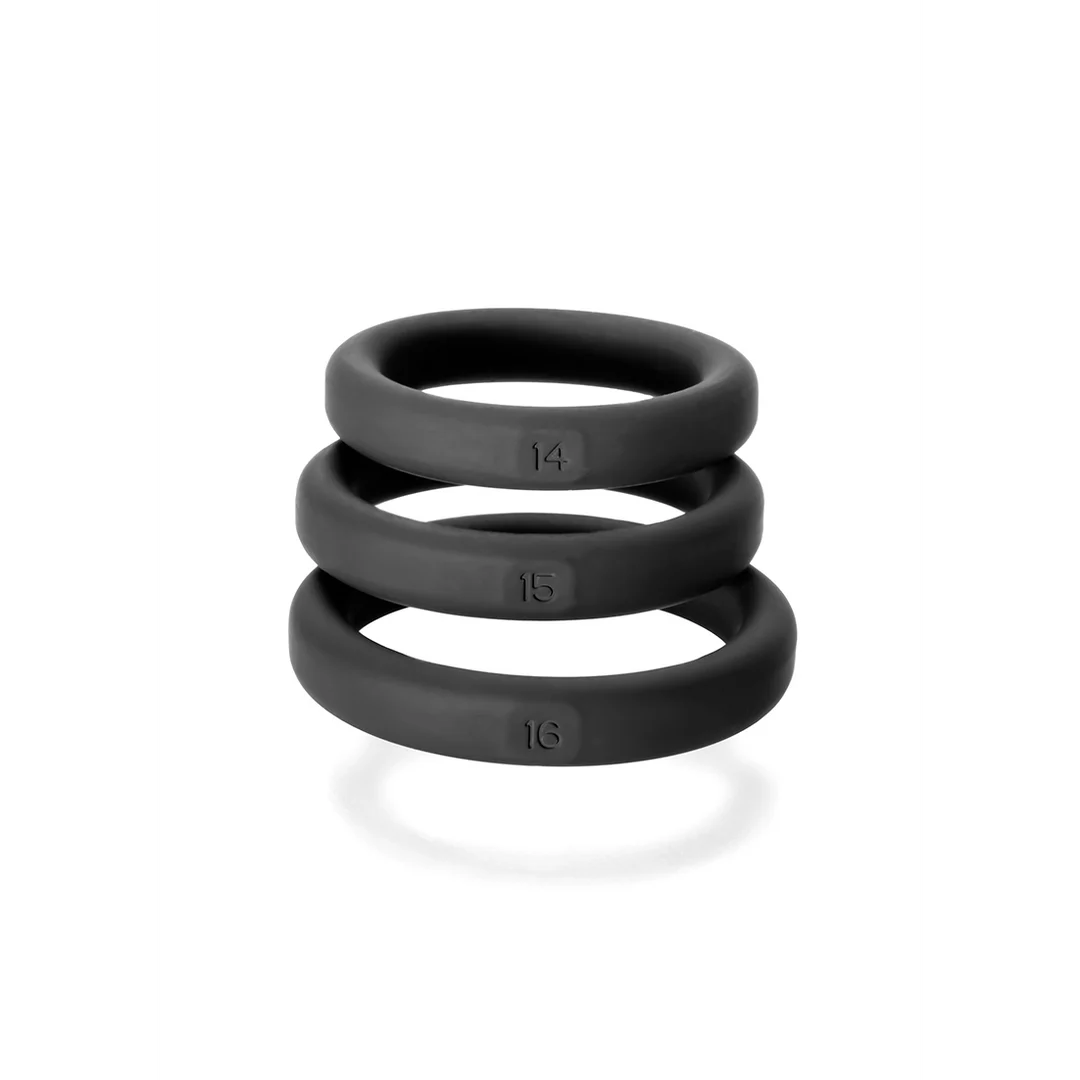 Set de anillos para el pene PerfectFit Xact Fit S/M - Imagen 2
