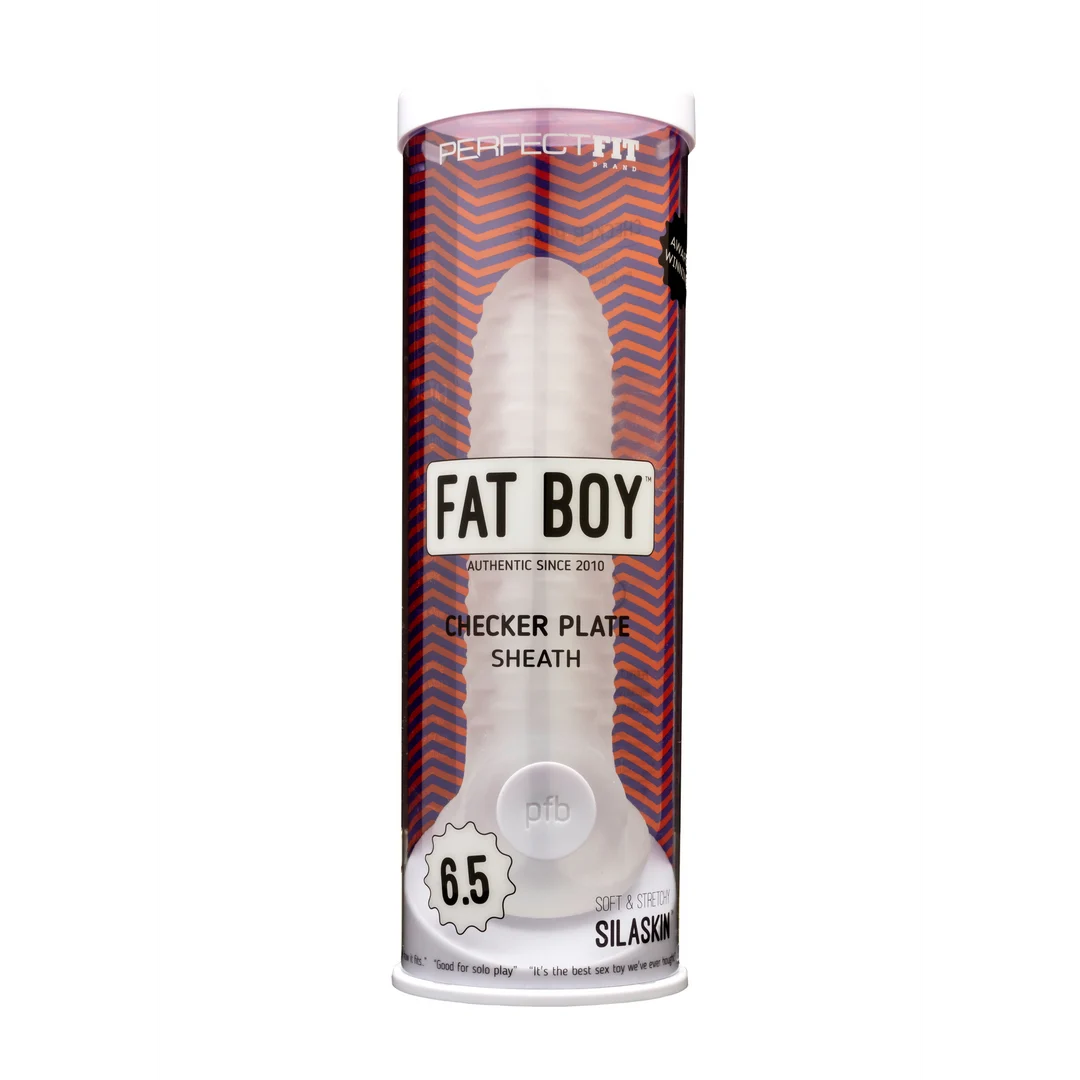 PerfectFitBrand Fat Boy Checker Plate funda para el pene - Imagen 1