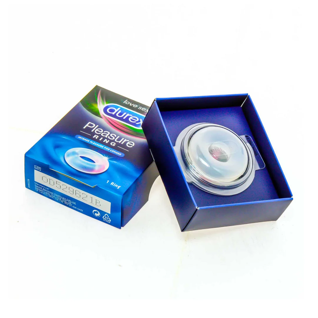 Anillo para el pene con estrías y protuberancias, Pleasure Ring - Imagen 2