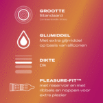 Preservativos Durex Pleasure Me, 10 unidades - Imagen 5