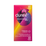 Preservativos Durex Pleasure Me, 10 unidades
