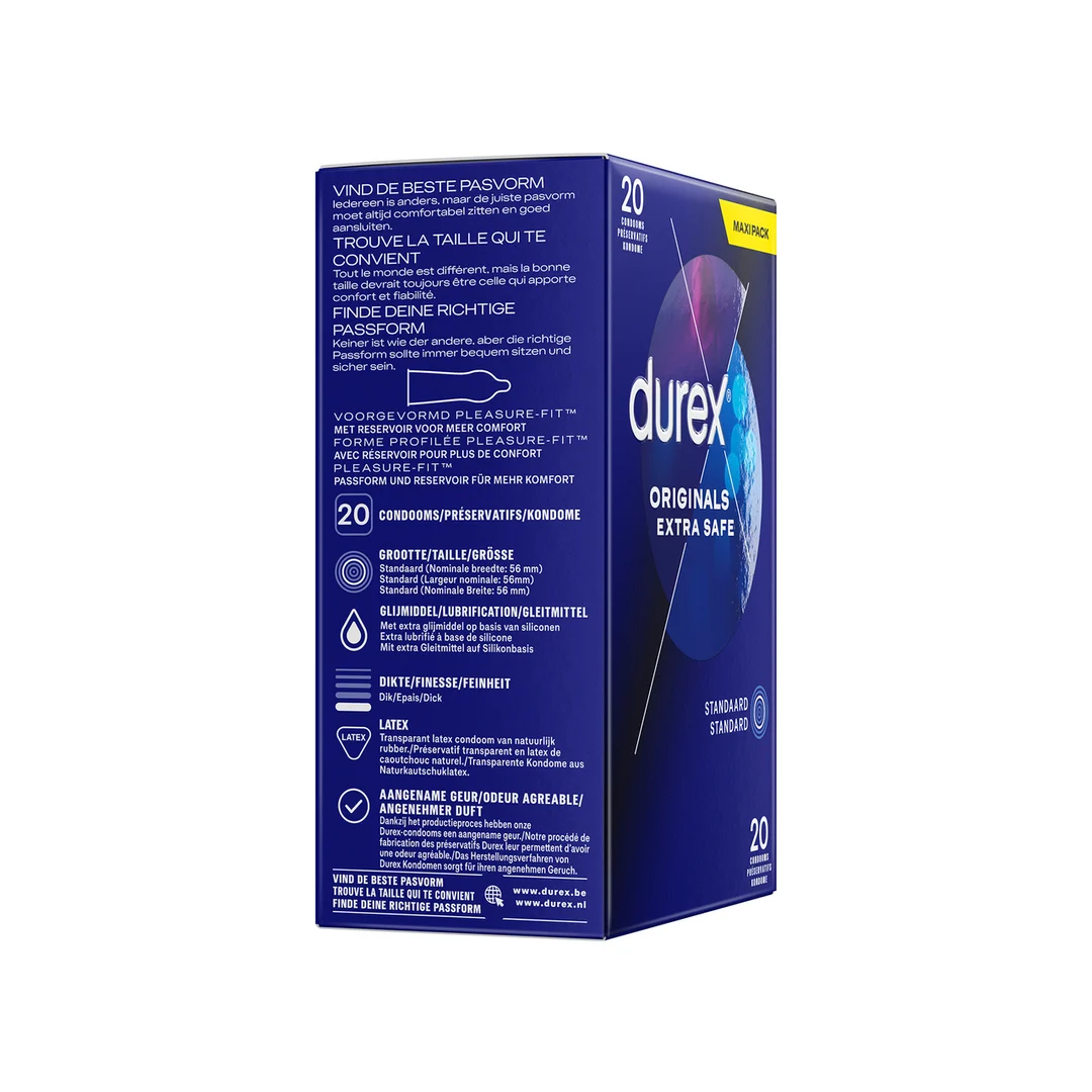 Preservativos Durex Originals Extra Safe - Imagen 2