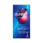 Preservativos transparentes Durex Originals Classic, 6 unidades