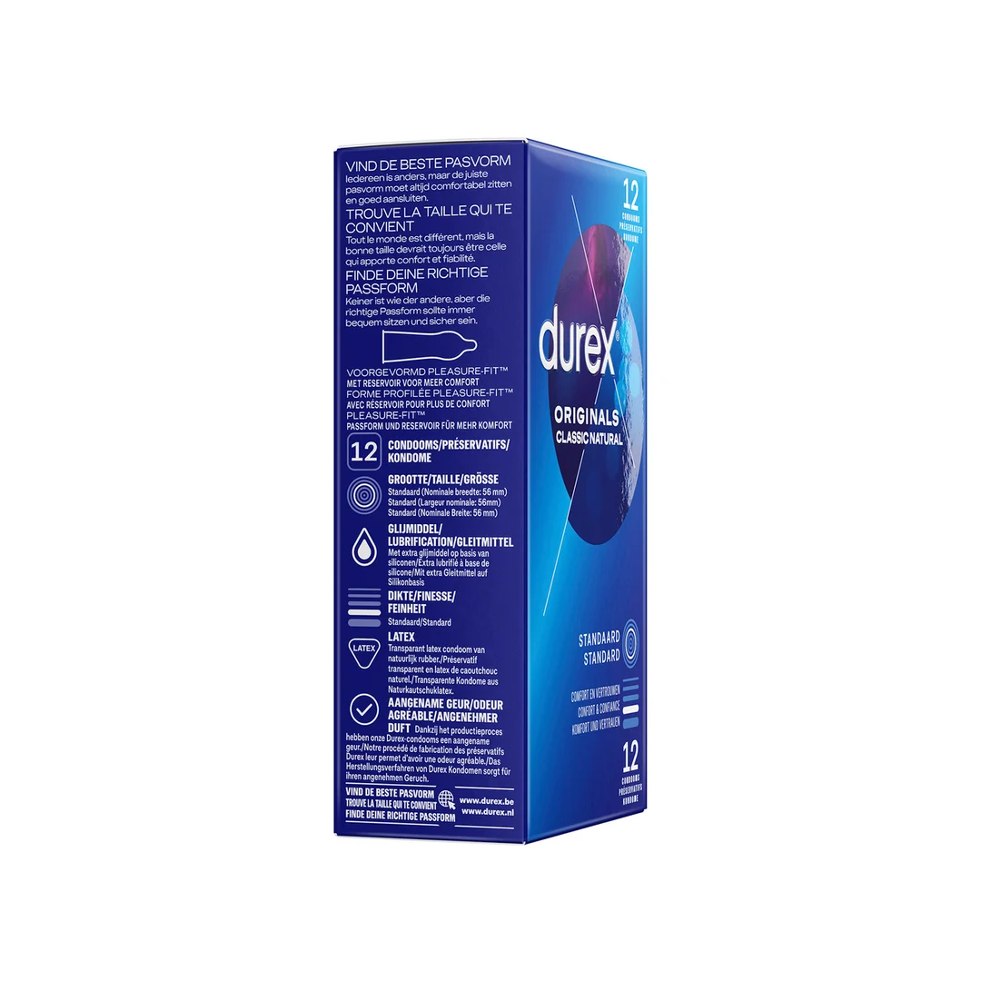 Preservativos Durex Originals Classic Natural - Imagen 2