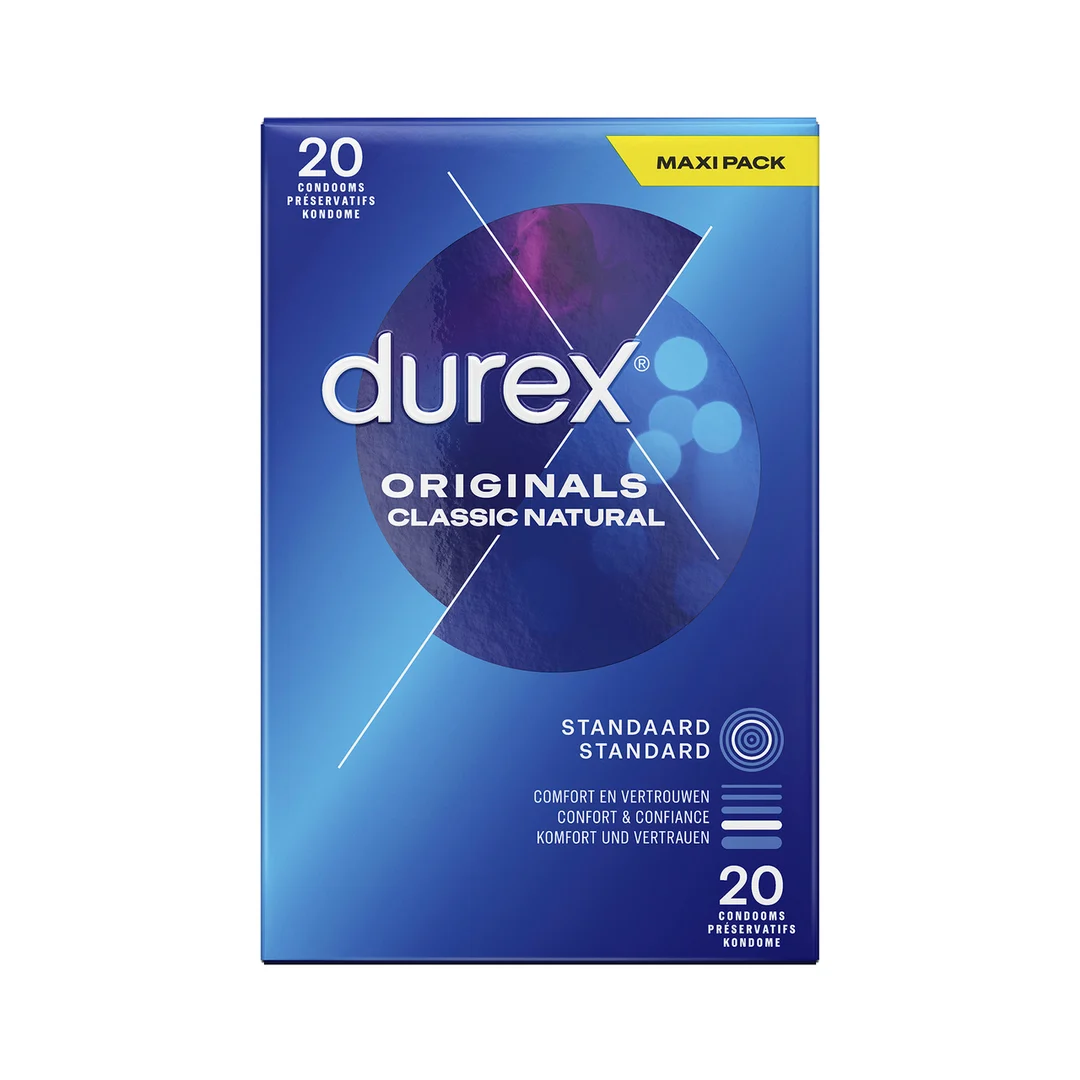 Preservativos Durex Originals Classic Natural - Imagen 1