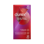 Preservativos finos con lubricante – 10 unidades – LONDON