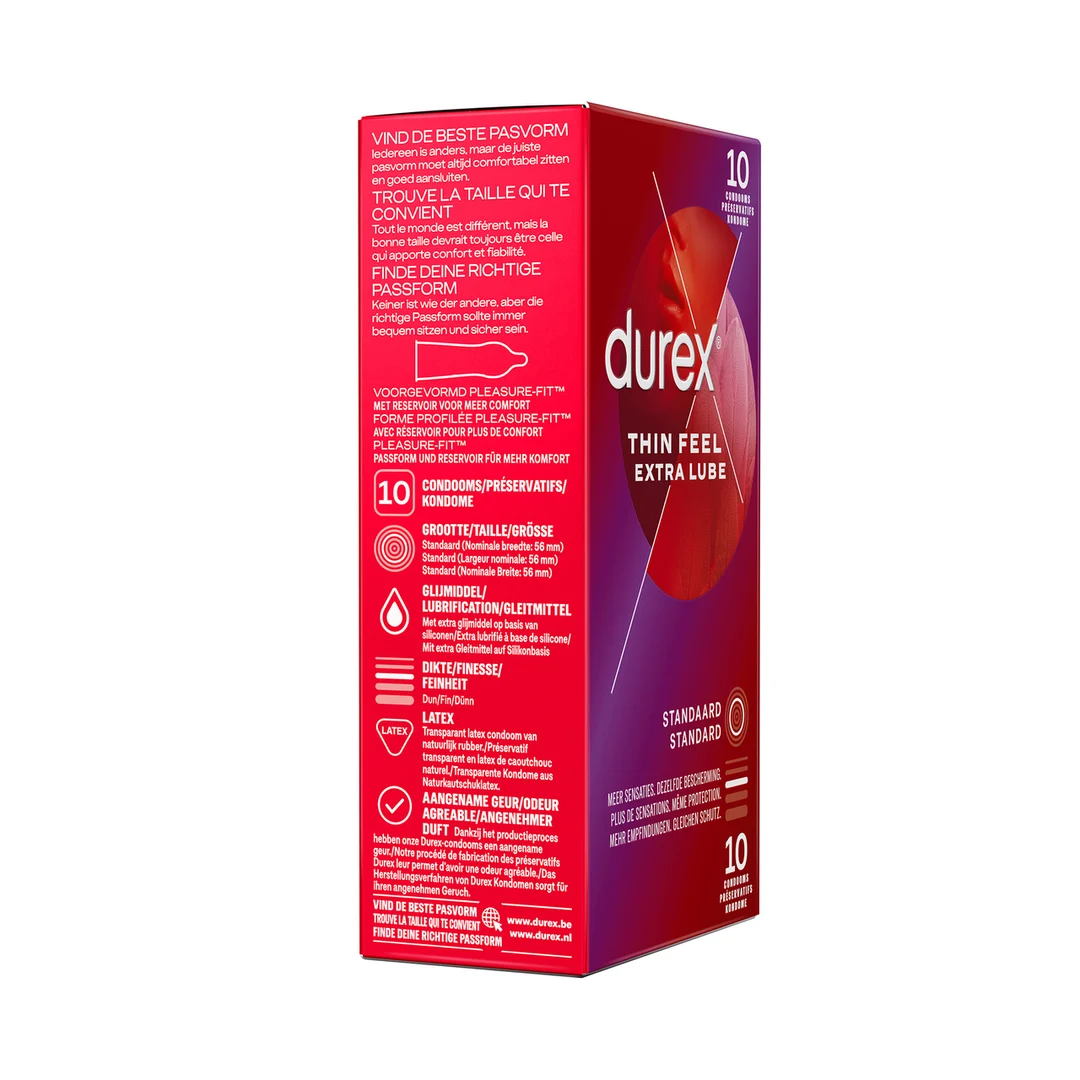 Preservativos finos con lubricante – 10 unidades – LONDON - Imagen 2