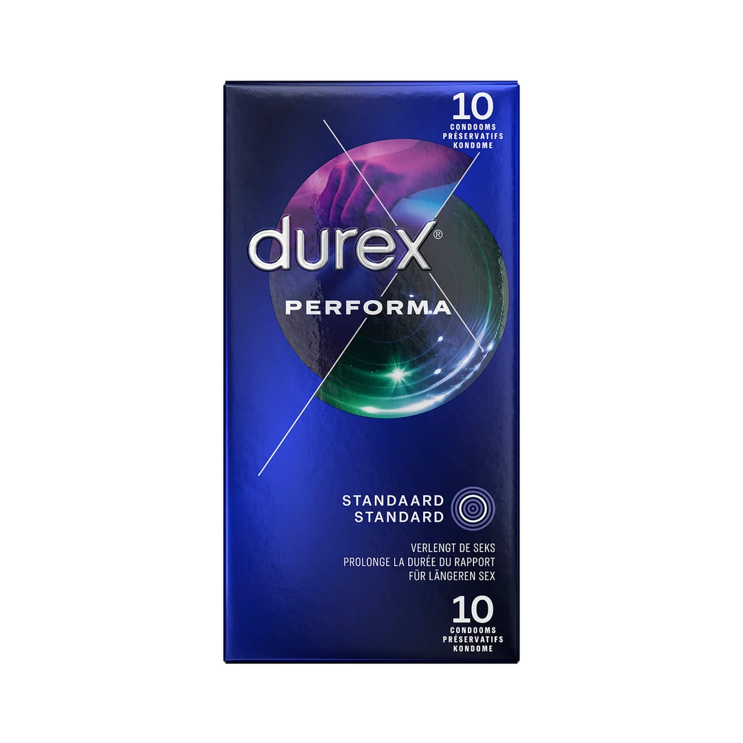 Preservativos Durex Performa, 10 unidades - Imagen 1