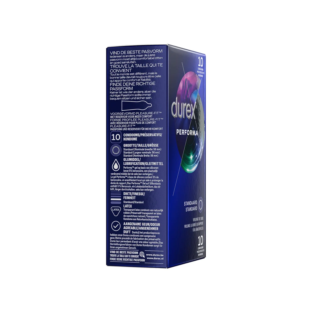 Preservativos Durex Performa, 10 unidades - Imagen 2