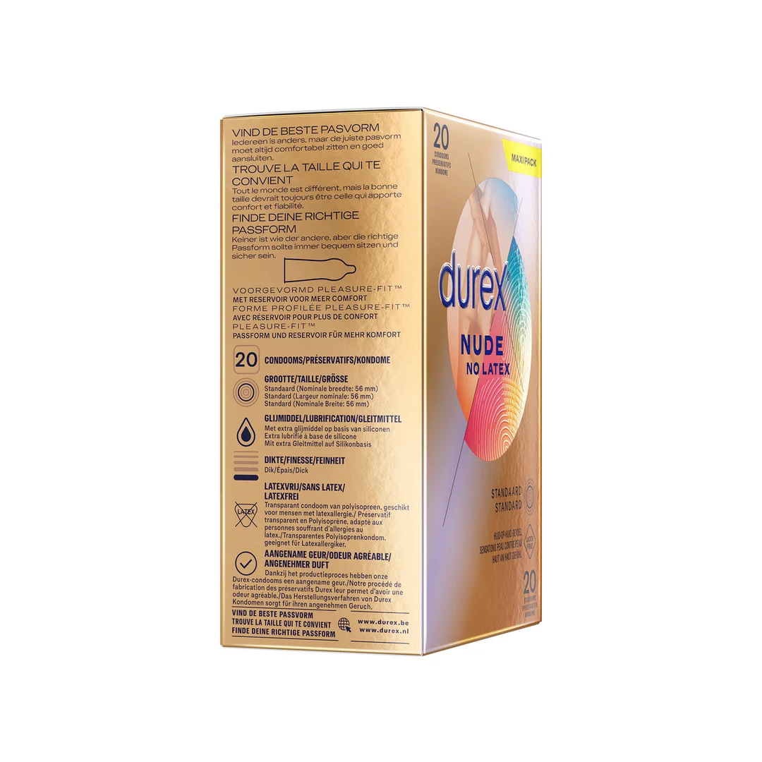 Preservativos Durex Nude Extra Large - Imagen 2