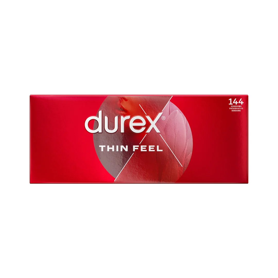 Preservativos Durex Thin Feel, 144 unidades - Imagen 1