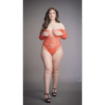 Body de encaje con pedrería para un look sensual y curvy – Le Desir - Imagen 6