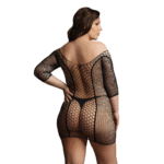Babydoll de rejilla para realzar las curvas, con un ajuste elegante – Le Desir - Imagen 3