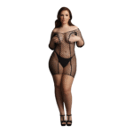 Babydoll de rejilla para realzar las curvas, con un ajuste elegante – Le Desir - Imagen 4