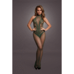 Body de encaje y rejilla con abertura en la entrepierna para un look sensual con curvas - LIN - Imagen 28