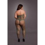 Body de encaje y rejilla con abertura en la entrepierna para un look sensual con curvas - LIN - Imagen 17