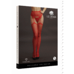 Pantimedia de liguero de talla grande con pedrería para un look curvy sensual – LIN - Imagen 13