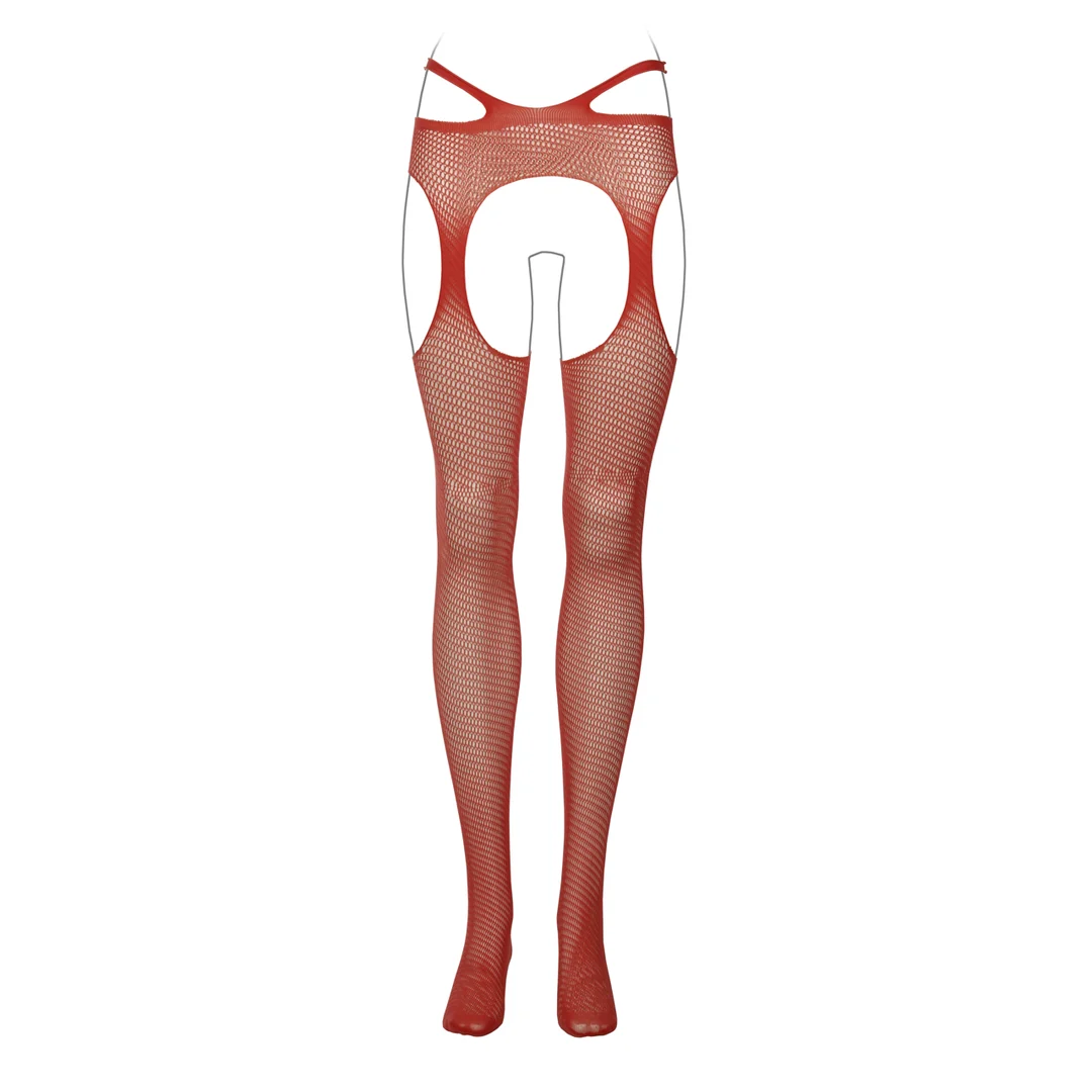 Medias abiertas por la entrepierna con cintura de tiras, para looks sensuales con curvas – LIN - Imagen 24