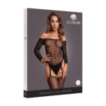 Body de una pieza brillante con escote bardot para un look sensual y con curvas – LIN - Imagen 9