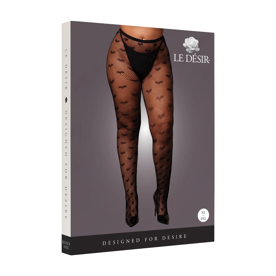 Panty de talla grande con estampado de corazones para un look curvy y divertido – LIN - Imagen 1