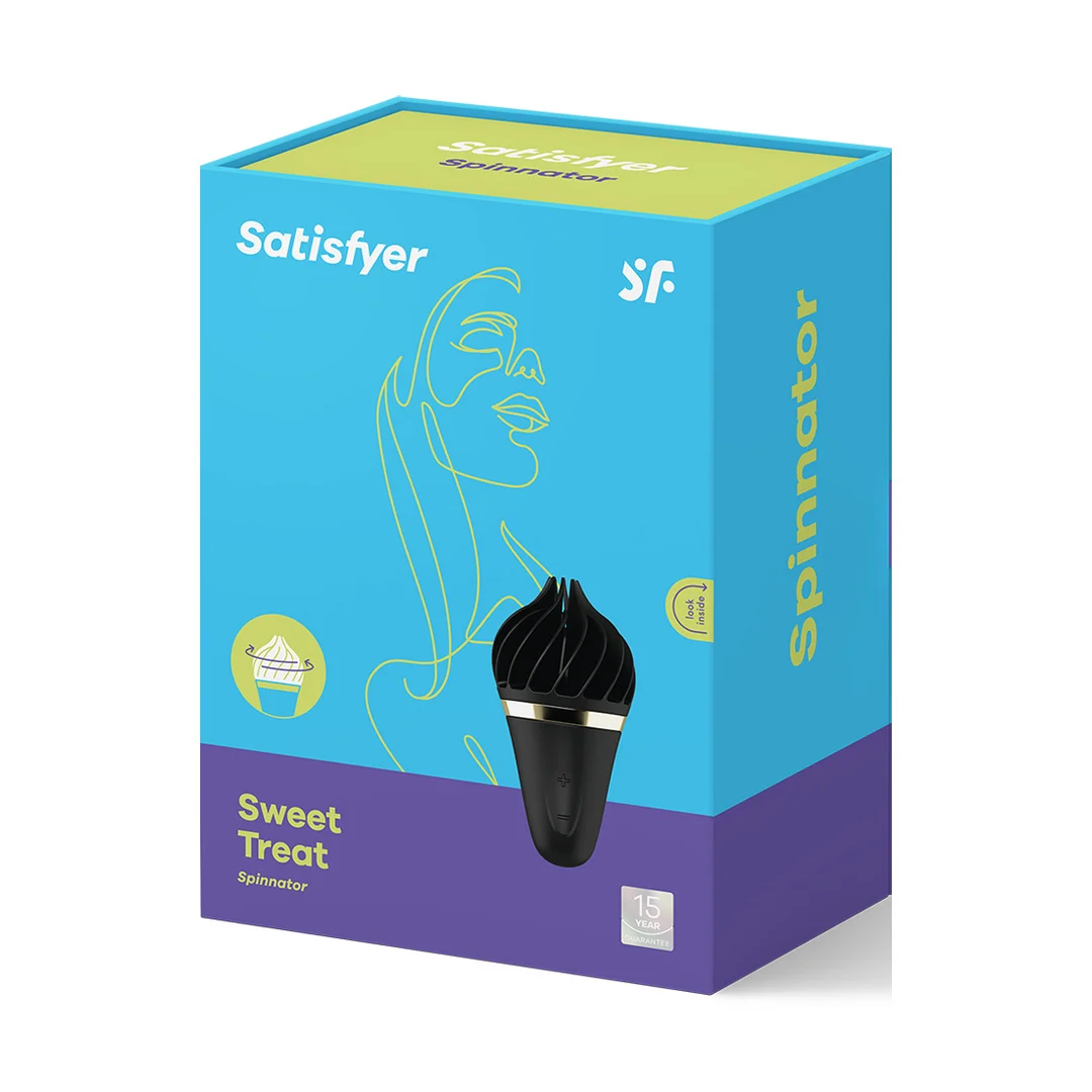 Satisfyer Vibrador de clítoris con relieves giratorios – Dulce capricho - Imagen 5