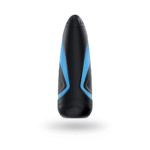 Masturbador de bolsillo con función de bombeo, negro y azul - Imagen 5