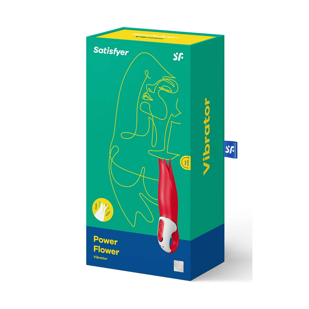 Vibrador clásico Satisfyer Power Flower - Imagen 1