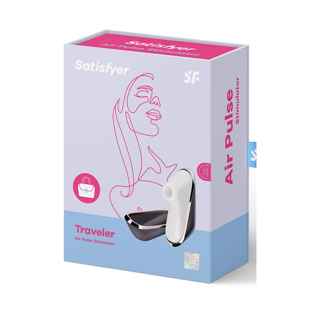 Vibrador de clítoris Satisfyer con tecnología Air Pulse – Traveler - Imagen 1