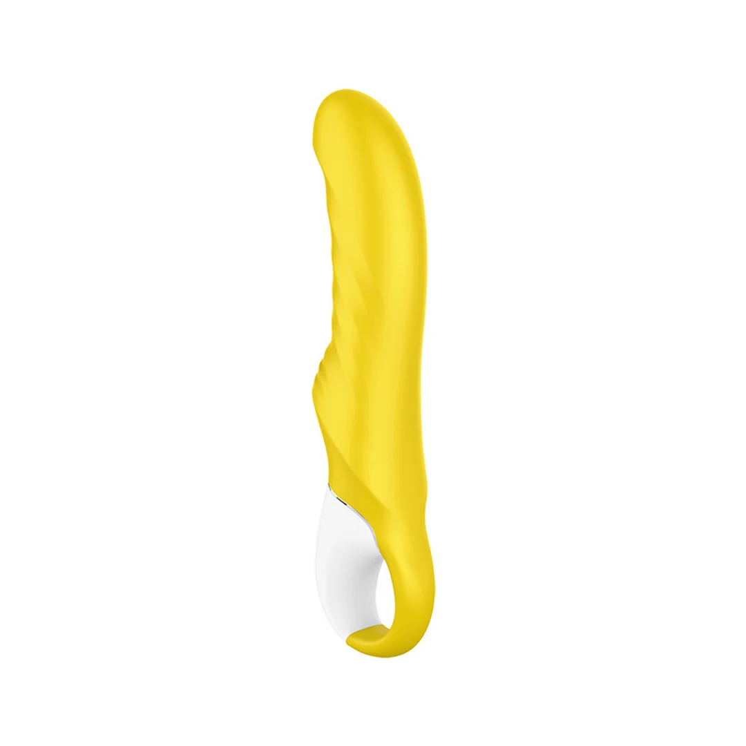 Satisfyer vibrador de clítoris con diseño curvado – Yummy Sunshine - Imagen 2