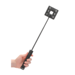 Látigo BDSM con agarre firme, látigo de electroestimulación negro - Imagen 6