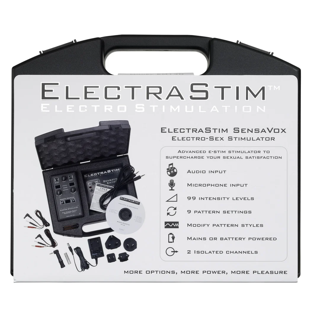 Kit de electroestimulador ElectraStim SensaVox - Imagen 2