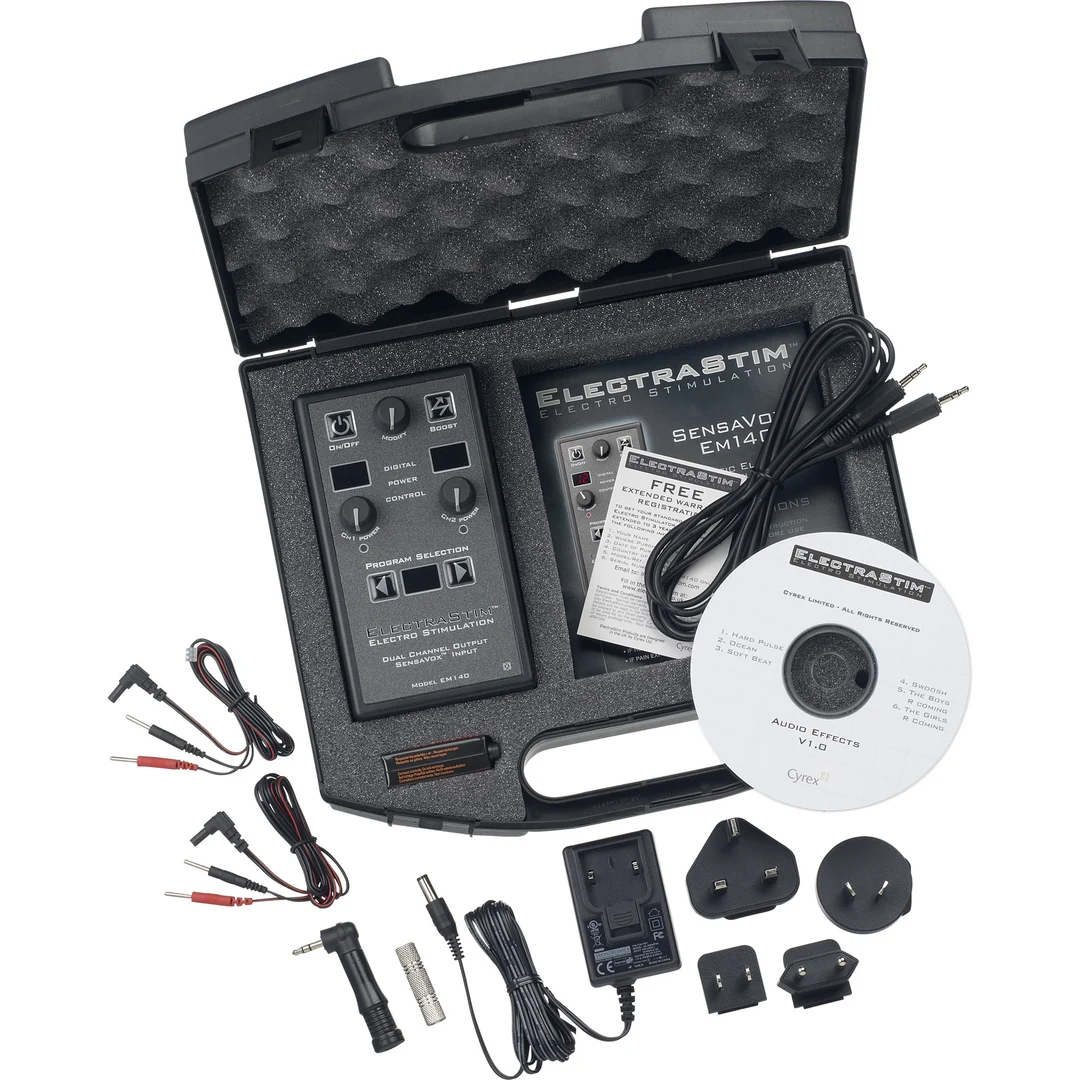 Kit de electroestimulador ElectraStim SensaVox - Imagen 6