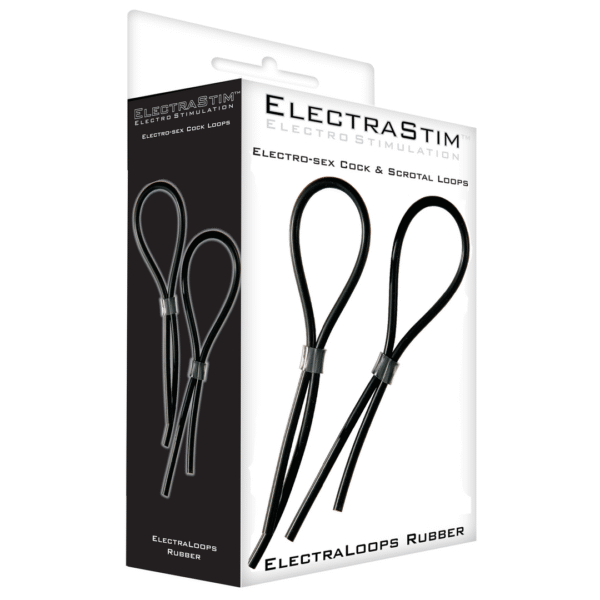 Bucles ajustables ElectraStim para el pene y el escroto