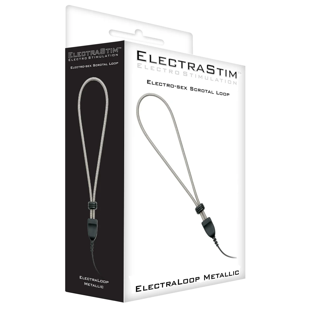 Anillo metálico ajustable ElectraStim para el escroto - Imagen 1