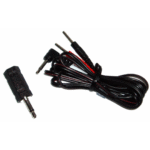Kit de cable adaptador jack ElectraStim de 3,5 mm y 2,5 mm - Imagen 2