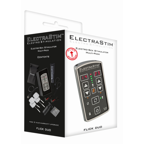 Multipack de estimulador ElectraStim Flick Duo