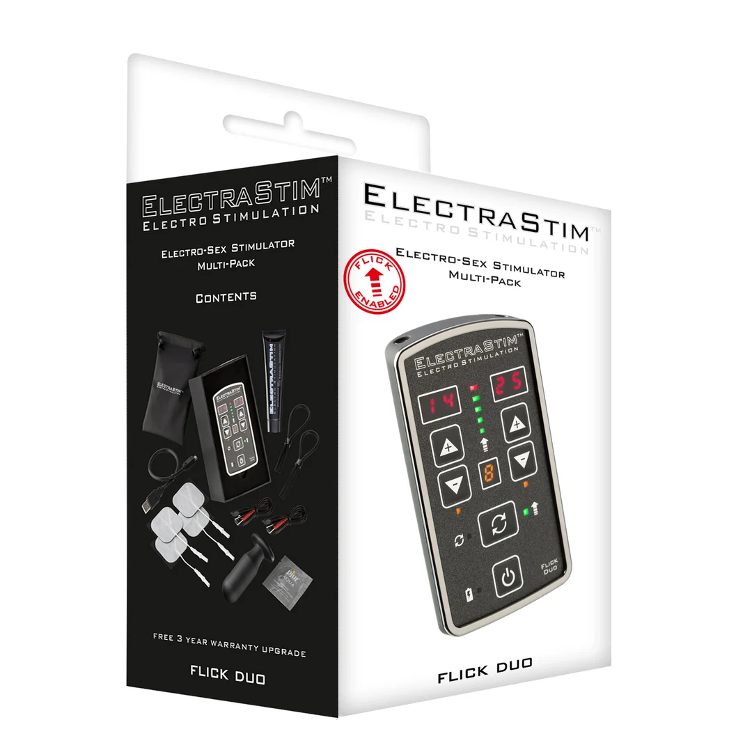 EM80-M-2 Multipack de estimulador ElectraStim Flick Duo - Imagen 1